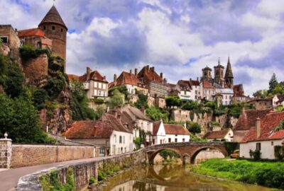 Semur En Auxois Burgundy France