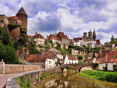 Semur En Auxois Burgundy France