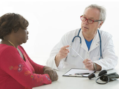 Femme, visite Gynecologue
